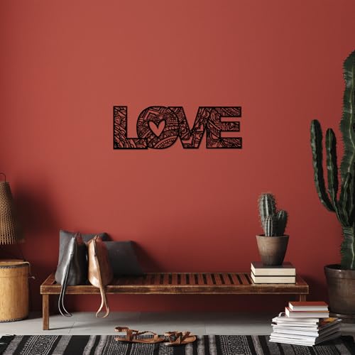 Stylish Black Decorative Metal Wall Accessory, 23 x 70 cm | 100% Metal, 1.5 cm Thickness | Perfect for Modern Home Decor & Unique Wall Art Stylish Black Decorative Metal Wall Accessory, 23 x 70 cm | 100% Metal, 1.5 cm Thickness | Perfect for Modern Home Decor & Unique Wall Art von Hanah Home