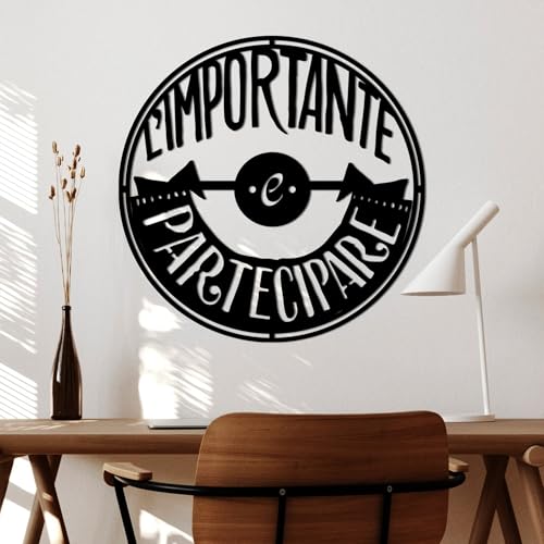 Stylish Black Decorative Metal Wall Accessory, 56 x 56 cm | 100% Metal, 1.5 mm Thickness | Perfect for Modern Home Decor & Art Display Stylish Black Decorative Metal Wall Accessory, 56 x 56 cm | 100% Metal, 1.5 mm Thickness | Perfect for Modern Home Decor & Art Display von Hanah Home