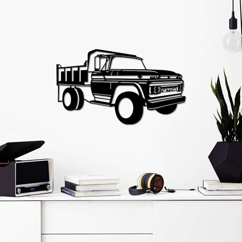 Stylish Black Decorative Metal Wall Accessory, 60 x 35 cm | 100% Metal, 1.5 mm Thickness | Lightweight (0.795 kg) | Perfect for Modern Home Decor von Hanah Home