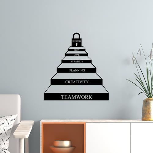 Stylish Black Decorative Metal Wall Accessory, 67 x 70 cm | 100% Metal, 1.5 mm Thick | Lightweight & Easy to Hang | Perfect for Modern Home Decor Stylish Black Decorative Metal Wall Accessory, 67 x 70 cm | 100% Metal, 1.5 mm Thick | Lightweight & Easy to Hang | Perfect for Modern Home Decor von Hanah Home