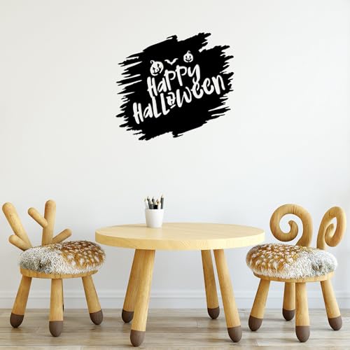 Stylish Black Decorative Metal Wall Accessory, 70 x 64 cm | 100% Metal (1.5 mm Thick) | Easy Wall Mounting | Perfect for Modern Home Decor von Hanah Home