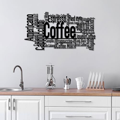 Stylish Black Decorative Metal Wall Accessory, 86 x 47 cm | 100% Metal, 1.5 mm Thickness | Lightweight 1.62 kg | Perfect for Modern Home Decor Stylish Black Decorative Metal Wall Accessory, 86 x 47 cm | 100% Metal, 1.5 mm Thickness | Lightweight 1.62 kg | Perfect for Modern Home Decor von Hanah Home