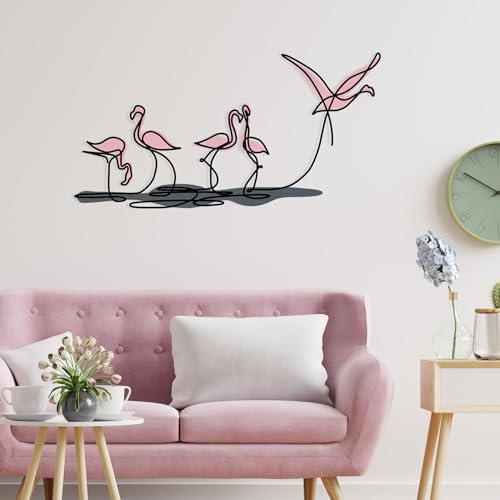 Stylish Decorative Metal Wall Accessory, 115 x 58.5 cm | Durable 1.2 mm Metal & 3 mm Wood | Perfect for Modern Home Decor & Office Spaces Stylish Decorative Metal Wall Accessory, 115 x 58.5 cm | Durable 1.2 mm Metal & 3 mm Wood | Perfect for Modern Home Decor & Office Spaces von Hanah Home