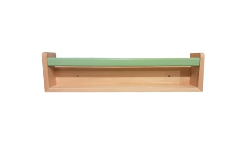 Stylish Mint Pine Bookshelf, 56 x 14.5 x 8 cm | 100% Solid Pine Wood | Perfect for Modern Home Decor & Organizing Your Space Stylish Mint Pine Bookshelf, 56 x 14.5 x 8 cm | 100% Solid Pine Wood | Perfect for Modern Home Decor & Organizing Your Space von Hanah Home