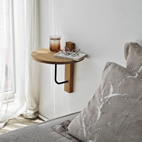 Stylish Wall Shelf, 35 x 35 cm, 100% Solid Wood & Metal Frame, Black & Oak Finish | Perfect for Modern Home Decor & Storage Solutions Stylish Wall Shelf, 35 x 35 cm, 100% Solid Wood & Metal Frame, Black & Oak Finish | Perfect for Modern Home Decor & Storage Solutions von Hanah Home