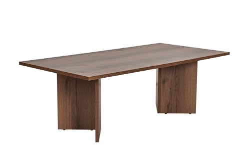 Stylish Walnut Coffee Table, 119 x 60 x 40 cm | 100% Melamine Coated Particle Board, 18 mm Thick | Perfect for Modern Living Rooms & Cozy Spaces Stylish Walnut Coffee Table, 119 x 60 x 40 cm | 100% Melamine Coated Particle Board, 18 mm Thick | Perfect for Modern Living Rooms & Cozy Spaces von Hanah Home