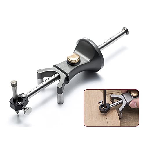 Holz-Anreißwerkzeug Hancaner Anreißwerkzeug Holzbearbeitung Linear Arc Dual-Zweck Scriber Parallel Line Drawing Tool Multifunktionale DIY Holzbearbeitung Scribe Tools Holz-Anreißwerkzeug Hancaner Anreißwerkzeug Holzbearbeitung Linear Arc Dual-Zweck Scriber Parallel Line Drawing Tool Multifunktionale DIY Holzbearbeitung Scribe Tools von Hancaner