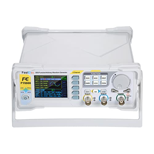 Signalgenerator Hancaner 20MHz Hochpräziser DDS-Generator Digitaler DDS-Zweikanal-Funktionssignal-/Arbiträrsignalgenerator Impulssignalquelle 250MSa/s Frequenzmesser VCO Burst AM/PM/FM/ASK/FSK/PSK von Hancaner