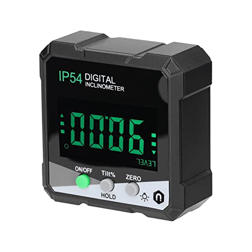 digitaler Neigungsmesser Hancaner IP54 4 * 90 ° LCD Winkelmesser Neigungsmesser Digitales Winkellineal Einseitige Magnetik Multifunktionaler Winkelmesser Absoluter relativer Messmodus Data Hold digitaler Neigungsmesser Hancaner IP54 4 * 90 ° LCD Winkelmesser Neigungsmesser Digitales Winkellineal Einseitige Magnetik Multifunktionaler Winkelmesser Absoluter relativer Messmodus Data Hold von Hancaner