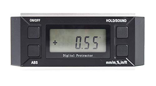 LCD sehr präziser 0,05 Digital Winkelmesser Winkel Neigungsmesser 0 ~ 360 ° von Hanchen