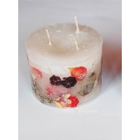 Kerzen.handgemachte Kerzen.weihnachtskerze.dekor Home von HandPaintedGlassVase