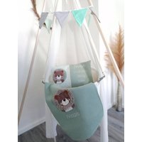Personalisierte Kinderdecke, Krabbeldecke, Kinderwagendecke, Kuscheldecke, Löwe Personalisierte Kinderdecke, Krabbeldecke, Kinderwagendecke, Kuscheldecke, Löwe von Handandlovemade
