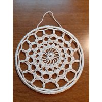 Fensterbild Gehäkelt-20 cm von Handarbeitstraum