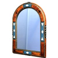 Bogen Spiegel Mit Rechteckiger Form Und Wandbehang Glas Dekorativer Wand Gewölbter Trendy Mid Century Rustikal Bogen Spiegel Mit Rechteckiger Form Und Wandbehang Glas Dekorativer Wand Gewölbter Trendy Mid Century Rustikal von Handatlas