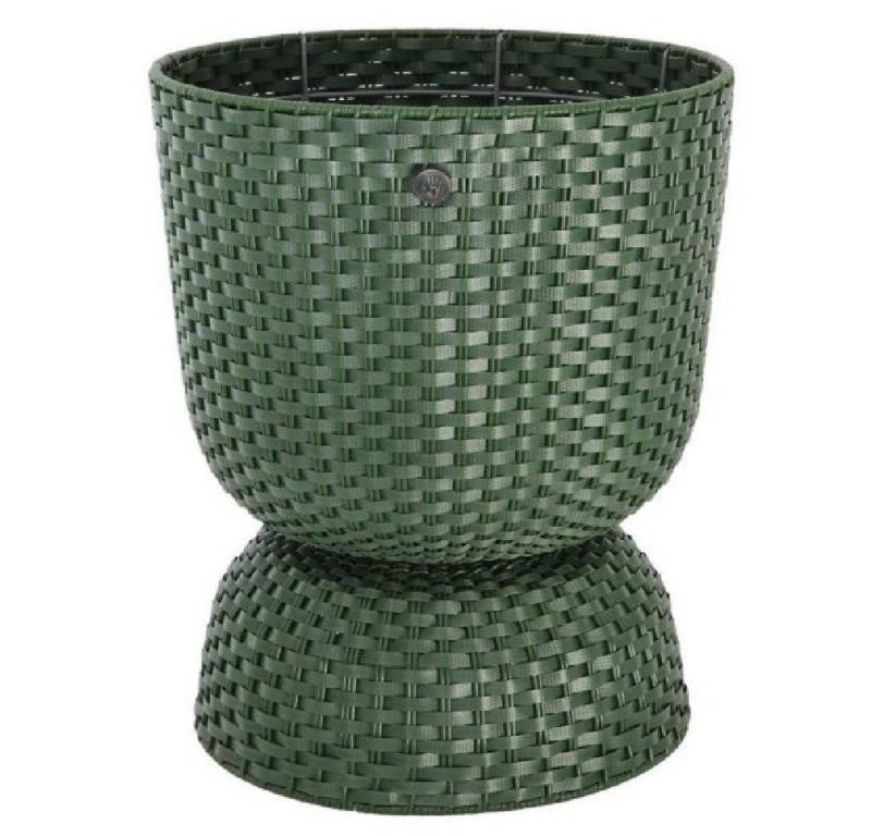 Handed By Blumentopf Handed By Pflanzgefäß Twist large Planter Diabolo Basket Hunting Green von Handed By