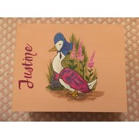 Personalisierte Speicher/Baby Box-Andenken Aus Holz Box.beatrix Potter von HandedOnAPlate