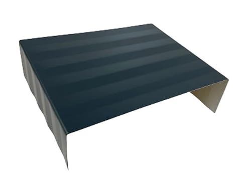 Mauerabdeckung Attika Blech UDS Verbinder Verbindungstück (Anthrazit, Zuschnitt 40 cm) von Handel Hoffmann