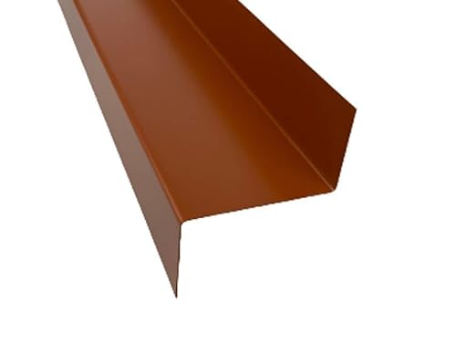 Z Profil Z Winkel 2 m Abdeckprofil Stufenprofil (Alu rot RAL 8004, A=45 B=60 C=45 mm) von Handel Hoffmann