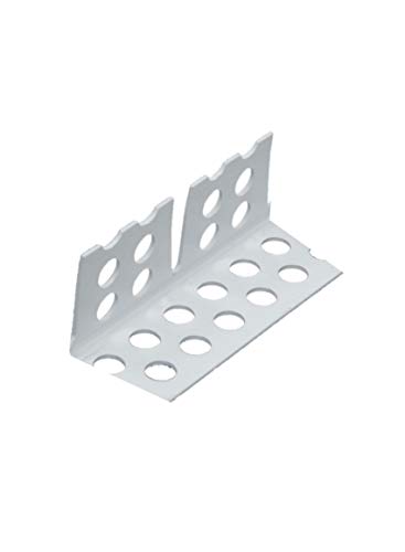 10x Handelskönig PVC-Rundbogenprofil 25 mm 90° je 250 cm = 25 m Rundbogen Bogenprofil Trockenbau Kantenprofil von Handelskönig