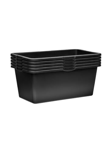 10x Handelskönig Mörtelwanne 40 Liter Mörtelkübel Zementkübel Mörteleimer Putzeimer Mauererwanne 71 x 41 x 21 cm von Handelskönig