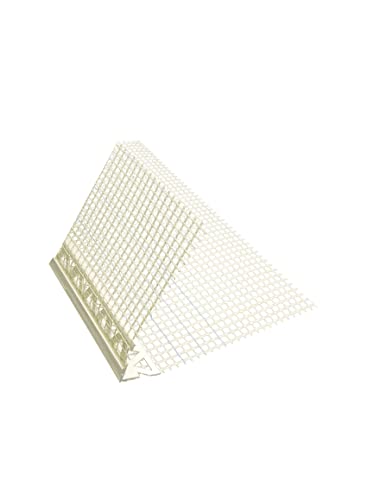 25 x Handelskönig Gewebewinkel mit Abzugskante 6 mm 100 x 150 mm je 250 cm = 62,5 m Eckwinkel Putzwinkel Fassade Gewebe spitz 25 x Handelskönig Gewebewinkel mit Abzugskante 6 mm 100 x 150 mm je 250 cm = 62,5 m Eckwinkel Putzwinkel Fassade Gewebe spitz von Handelskönig