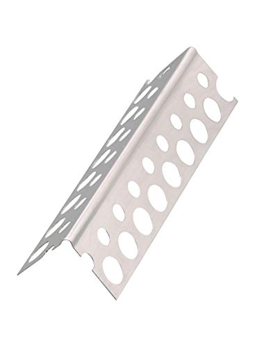 50 x Alu-Eckwinkel glatte Ausführung 250 cm = 125 m Alu-Eckwinkel glatt Trockenbau Trockenbauprofil Eckprofil Gipskarton Aluminiumprofil von Handelskönig