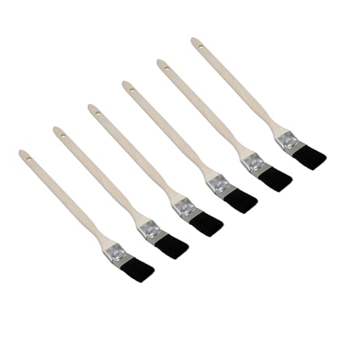 6 x Handelskönig Profi-Heizkörperpinsel 40 mm Eckpinsel Fassadenpinsel langer Stiel 6 x Handelskönig Profi-Heizkörperpinsel 40 mm Eckpinsel Fassadenpinsel langer Stiel von Handelskönig