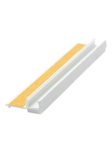 60 Stab Anputzleiste 9 mm 140 cm = 84 m Fensterleiste Putzleiste Putz Fenster PVC Fensterprofil Putzprofil von Handelskönig