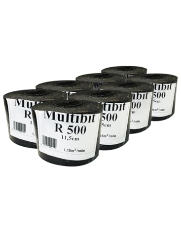 8x Handelskönig Mauersperrbahn R500 besandet 11,5 cm x 10 m Bitumen Isolierpappe Isolierung Mauersperre Sperrbahn 8x Handelskönig Mauersperrbahn R500 besandet 11,5 cm x 10 m Bitumen Isolierpappe Isolierung Mauersperre Sperrbahn von Handelskönig