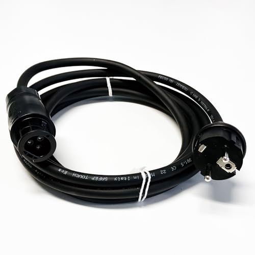 Handelskönig Anschlusskabel Balkonkraftwerk Betteri BC01 Buchse auf Schuko Stecker (IP44) 3 m Kabel AC geeignet für bestimmte Mikrowechselrichter (ältere Version von Deye, Hoymiles, Envertech uvm.) von Handelskönig