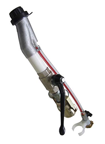 Handelskönig Drehbares Feinputzgerät mit Kugelhahn 600 mm Putzgerät Sprite Spritzgerät Putzmaschine drehbar Spritzkopf Putz Spachtel von Handelskönig