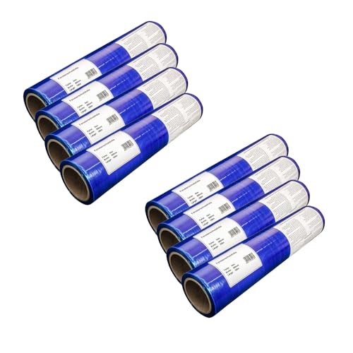 Handelskönig 8 x Malerfolie Schutzfolie blau Abdeckfolie 50 cm x 100 m Fensterschutzfolie Fassadenschutzfolie Folie Oberfächenschutzfolie für Innen- und Außenanwendungen rückstandsfrei abziehbar Handelskönig 8 x Malerfolie Schutzfolie blau Abdeckfolie 50 cm x 100 m Fensterschutzfolie Fassadenschutzfolie Folie Oberfächenschutzfolie für Innen- und Außenanwendungen rückstandsfrei abziehbar von Handelskönig