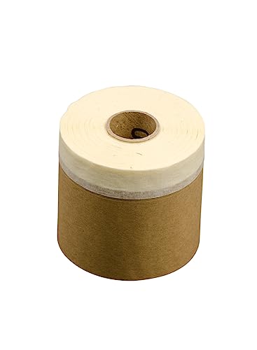 Handelskönig Papier-Masker 100 mm x 20 m Krepp-Masker Abdeckpapier Abdeckband Folie Band Tape von Handelskönig