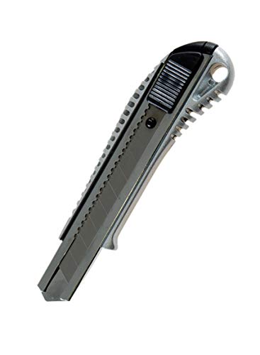 Profi-Cuttermesser aus Metall Messer Teppichmesser Abbrechmesser Cutter 18mm von Handelskönig