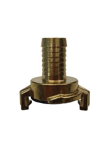 Handelskönig Schlauchkupplung mit Tülle 3/4 Zoll (DN 20 mm) Schnellkupplung Messing Geka von Handelskönig