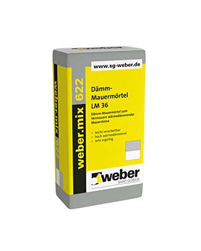 Weber.mix 622 VZ Dämm-Mauermörtel Putzmörtel von SG weber