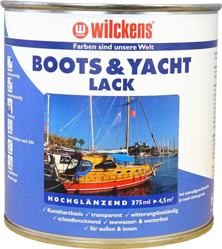 Wilckens Boots & Yachtlack 375 ml Bootslack Lack Kunstharz-Klarlack Yachtlack von Handelskönig