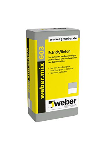 weber.mix 603 Estrich/Beton 25 kg Beton Estrich von Handelskönig