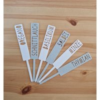 Schilder Fürs Beet/Kräuterstecker Pflanzenschild Gartenschilder von HandgemachtKreativ