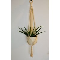 Makramee Blumenampel von HandgemachtMitSarah