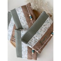 Wickeltasche, Windeltasche, Eukalyptus, Eukalyptusbaby, Babyboy, Babygeschenk, Windelclutch, Geschenk Zur Geburt, Windeltasche Mit Name von Handgemachtesmitlieb