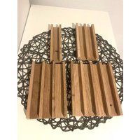 Kerzenverpackung Holz Rohlinge Für Stabkerzen Geschenke Klötzchen von Handgemachtvonaileen