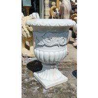 Dekorative Marmor Vase | Jahrgang Antik Wohndekor von HandicraftArtisan