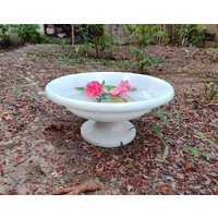 Handgefertigte Marmorschale/Antike Schale Obstschale Vintage Dekorative Blumenschale Housewarming Hochzeitsgeschenk Kunstobjekt von HandicraftArtisan