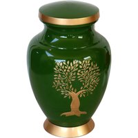 Grüner Baum Urne Für Menschliche Asche - Metallurne Aschebehälter Bestattungsurne Dad von HandicraftsStor