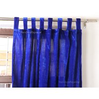 Royalblaue Luxus Samtvorhänge, Nach Maß, Fenstervorhang Panel Drapery, Esszimmer Vorhänge Schlafzimmer Blau Samt Stoff Weihnachten Geschenk von Handicraftspecial