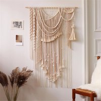 Boho Wandbehang, Wanddeko, Hochzeit Hintergrund, Wanddekor, Einweihungsgeschenk, Kopfteil von HandiworkWallDecor