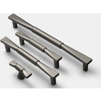 Bowknot Gold Pull Schrankgriff Schranktür Matt Schwarz Einlochknopf Möbel Schubladengriff T-Bar Knauf Für Zuhause - A43 von HandleandKnobstores