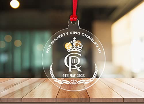 HRH Königliche Hoheit König Charles III Krönungskugel Gedenkkugel Andenken von Handmade By Stukk
