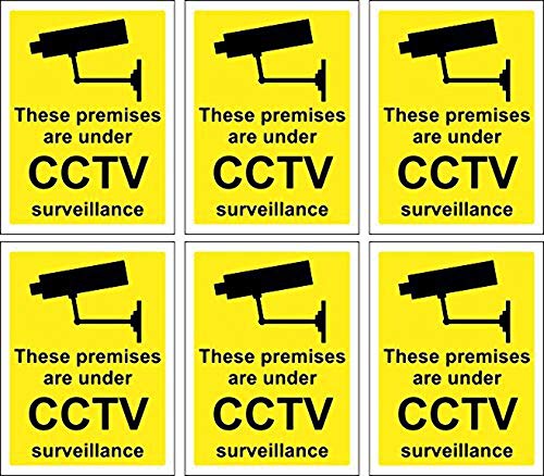 Selbstklebende CCTV-Aufkleber, selbstklebend, 100 mm x 75 mm, für den Außenbereich geeignet, Mehrfarbig Selbstklebende CCTV-Aufkleber, selbstklebend, 100 mm x 75 mm, für den Außenbereich geeignet, Mehrfarbig von Handmade By Stukk